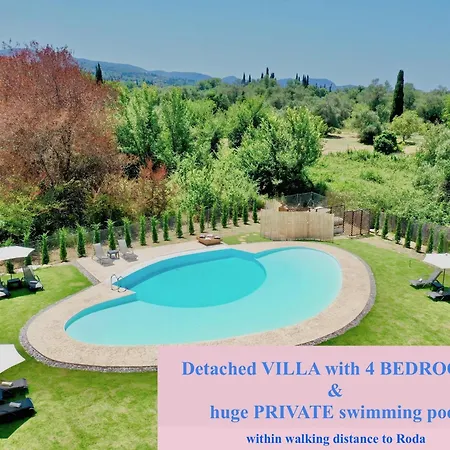 Dafni With Private Pool By Dadovillas Vilă Roda (Corfu)